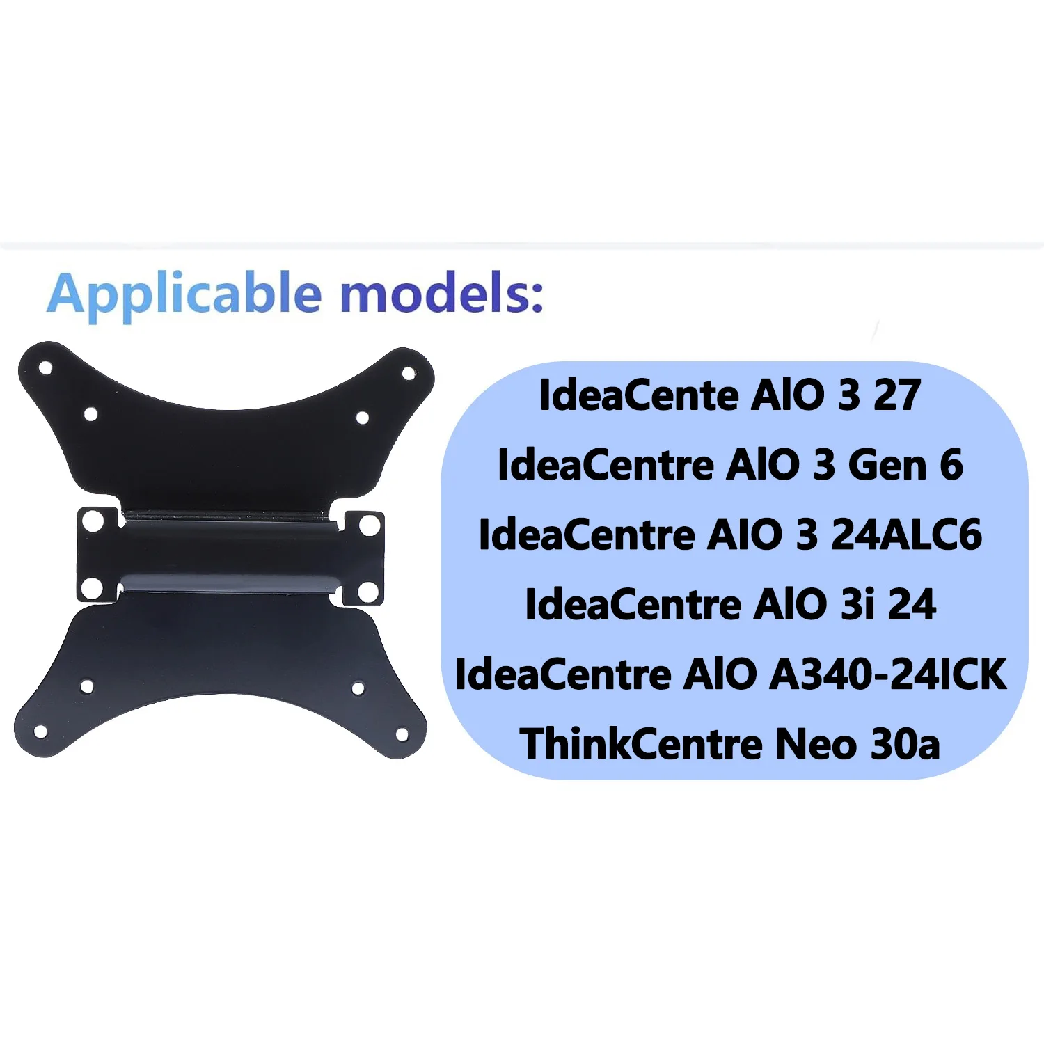 72* NEW VESA Mount Adapter for Lenovo deaCente Al0 3 27 Gen 6 Monitor by Wall Mount Bracket for VESA 75x75 100x100 Monitors Arms