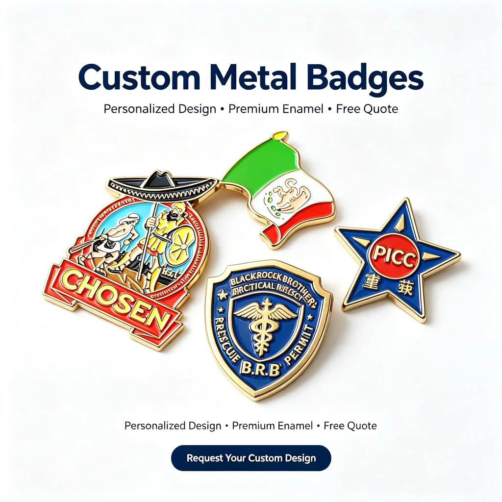 Customize Metal Badge, LOGO Lapel Pin, Custom Make Enamel Brooche Collar Pins, Personalized Badge Pin, Custom Pins, Metal LOGO
