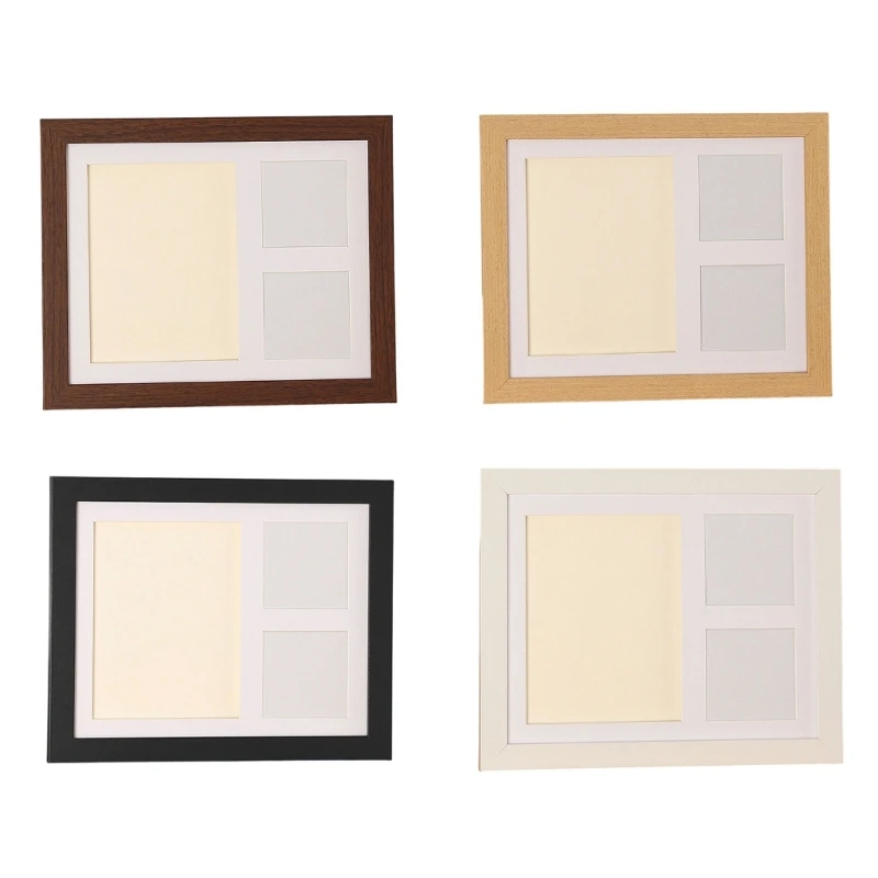Fotorahmen-Set mit Tierpfoten-Aufdruck für Hundebesitzer und Regaldisplay 3XUF – Detail 1
