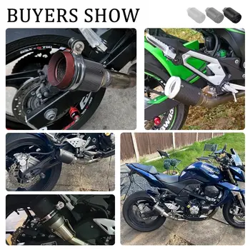 適用於川崎 Z900 FZ6 RC390 S1000XR 的 51mm 通用型摩托車 GP 排氣管 CNC 碳纖維排氣消音器 8 最佳銷售 排氣管 z900 - №7