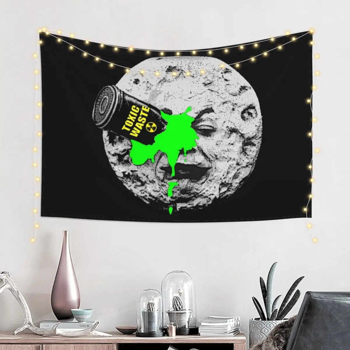 

A Trip to the Moon Dump Tapestry Bedrooms Decorations Room Decorations Aesthetics Wall Hanging Japanese Room Decor Tapestry