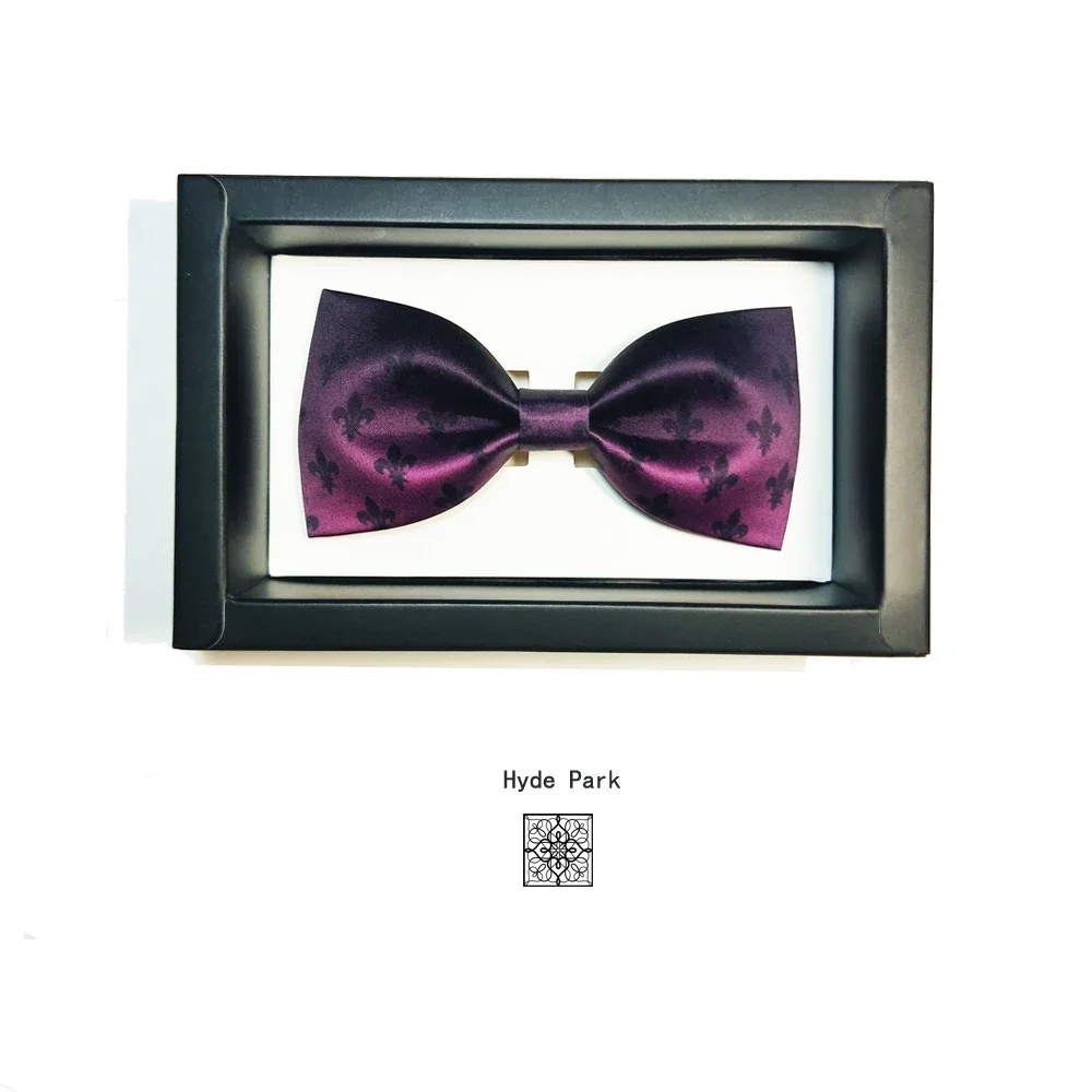 Wedding groom best man suit suit Iris purple pink men's bow tie  men and female business office good type