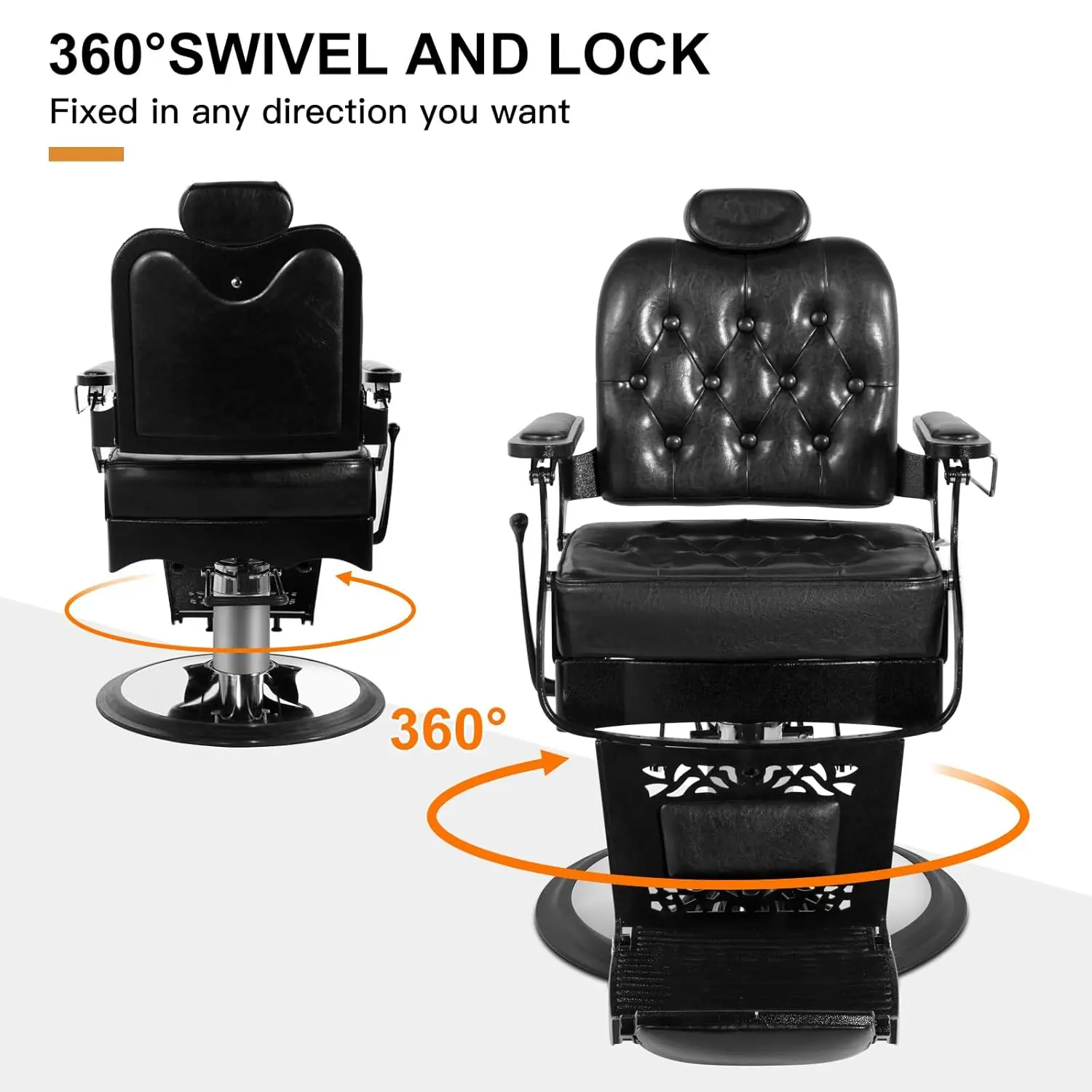 

Парикмахерское кресло для салона красоты, усиленное, для барбершопа, тату-салона, массажного кабинета, спа-салона, салона красоты, на заказ