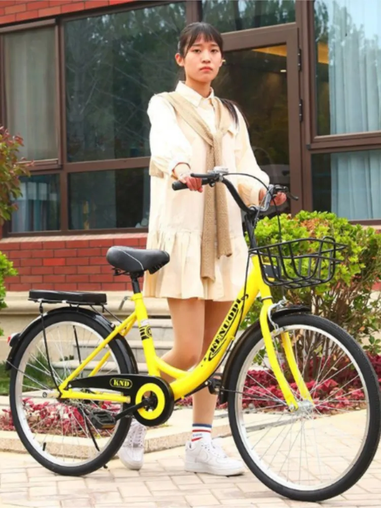 AliExpress TLXT Cross Life Bicycle Non Inflatable Disc Brake Retro Women Adult Lightweight Male Female Student Adult Commuter Ladie Work Bike