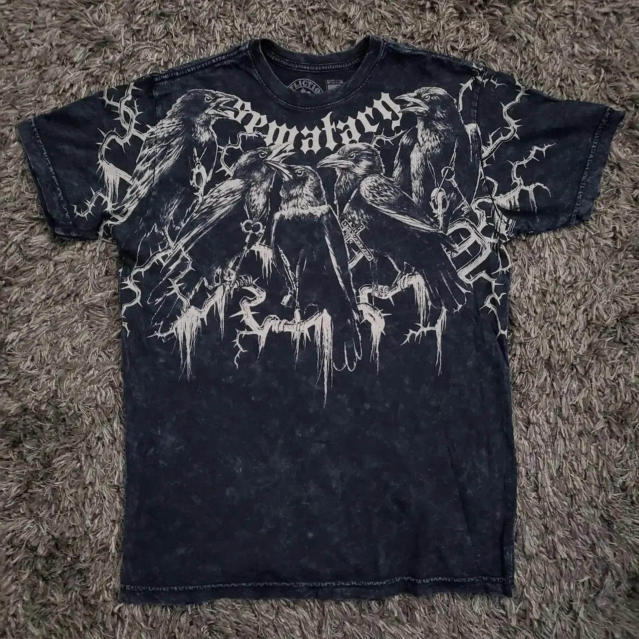 メンズ半袖Tシャツ,ラウンドネック,コットン,特大,レトロパンク,ヒップホップ,2000