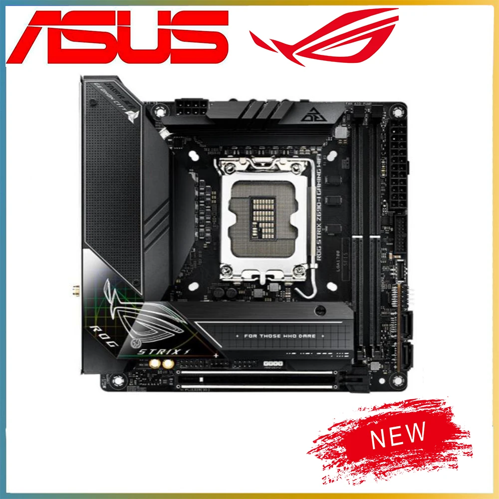 NEW Intel Z690i LGA 1700 CPU For ASUS ROG STRIX Z690-I GAMING WIFI Motherboard Computer Socket LGA1700 Desktop Mainboard