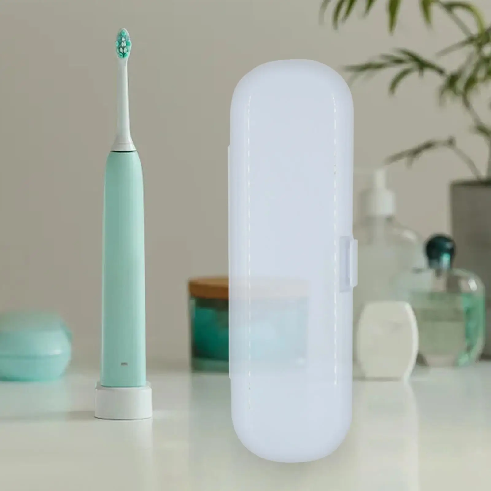 Electric Toothbrush Travel Case Compact Toothbrush Carrying Case Electric Toothbrush Holder Protective Cover for Traveling