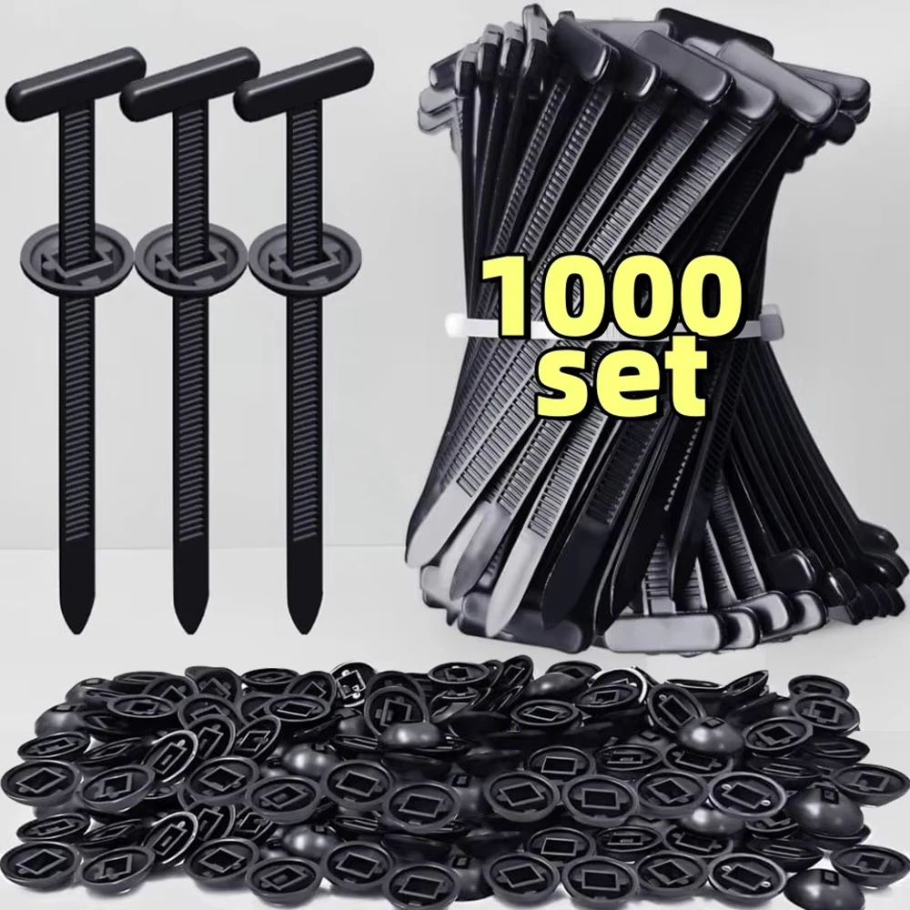 10-500 Nylon Cable Zip Self-Locking Heavy Duty Zip Ties Indoor & Outdoor General Purpose Cable Tie Buckles Releasable UV Resista