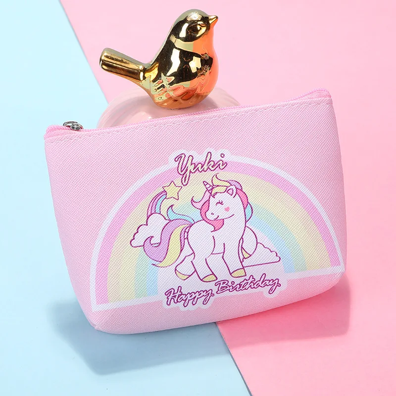 Cartoon Wallet New Pu Cartoon Leather Children's Small Bag Key Coin Purse