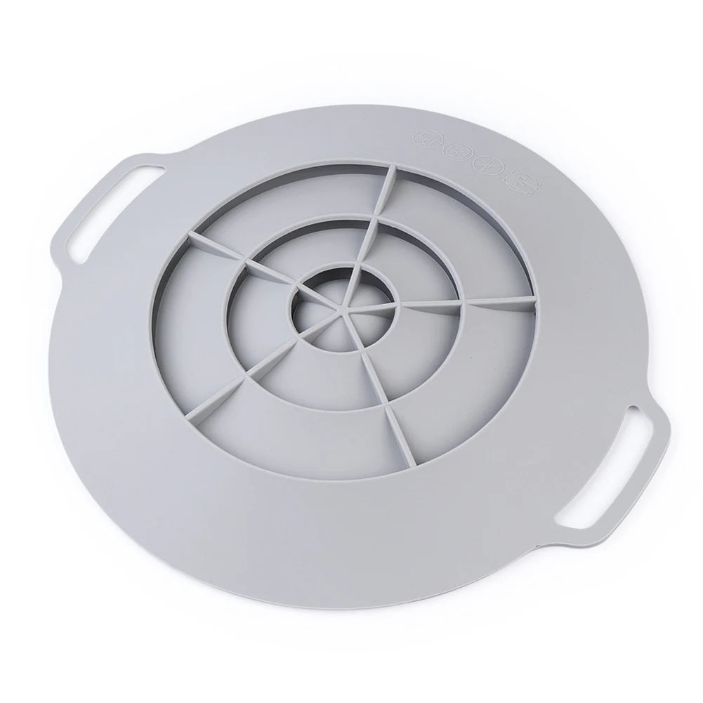 Silicone Spill Stopper Lid For Pans Pots Kitchen Gas Cooktop Protect Utensil Boil Guard Multi-Purpose Lid Cover Spill Stopper