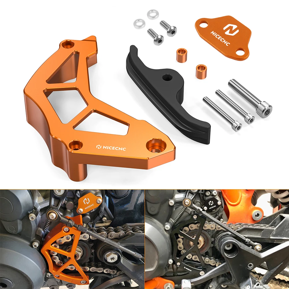 For 2018-2023 KTM 890 790 Duke Front Chain Guard Cover Case Saver Sprocket Protector for KTM 790 890 Adventure R 2019-2022 2023