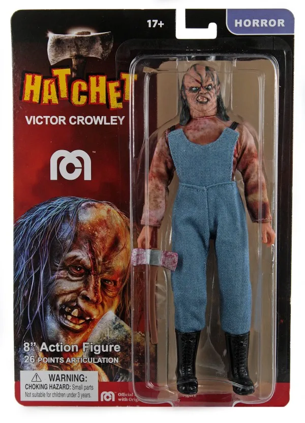 

Original Mego Hatchet victor crowley Horror Film Action Figure Model Toys Original Collection