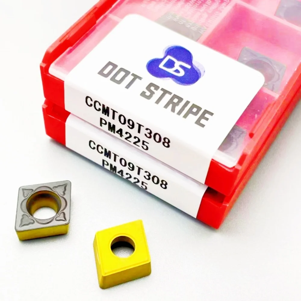 

10 шт. CCMT09T308 PM4225 твердосплавные токарные вставки для токарной обработки стали и чугуна CCMT 09T308 PM 4225 фреза