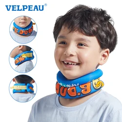 VELPEAU Kids Neck Brace for Spine Pain and Posture Correct Foam Cervical Collar Support Adjustable and Comfortable for Children