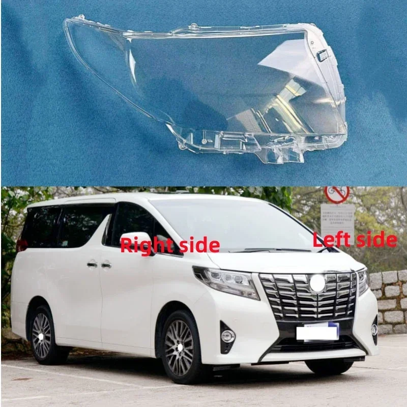 For Toyota Alphard 2015 2016 2017 Headlight Shell Headlamp Cover Replacement Headlamp Lens Headlight Glass