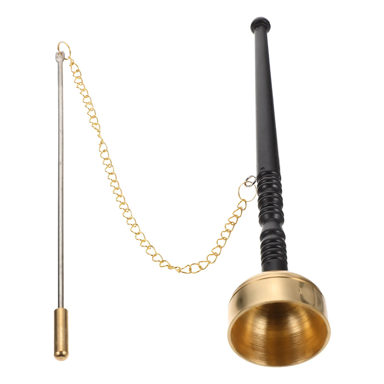 

Copper Yin Qing Buddhist Supply Loud Heavy Sound Comfortable Grip Meditation Tool Buddhism Musical Instrument Delicate Yin Qing