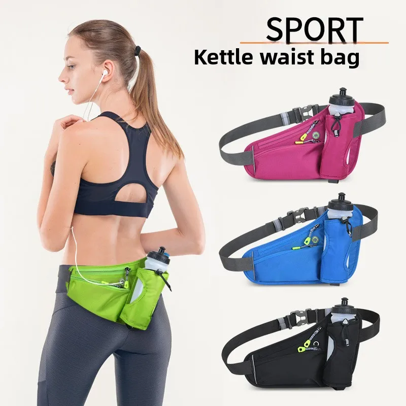 

Outdoor sports fanny pack Multifunctional fitness kettle fanny pack Waterproof running mobile phone bag