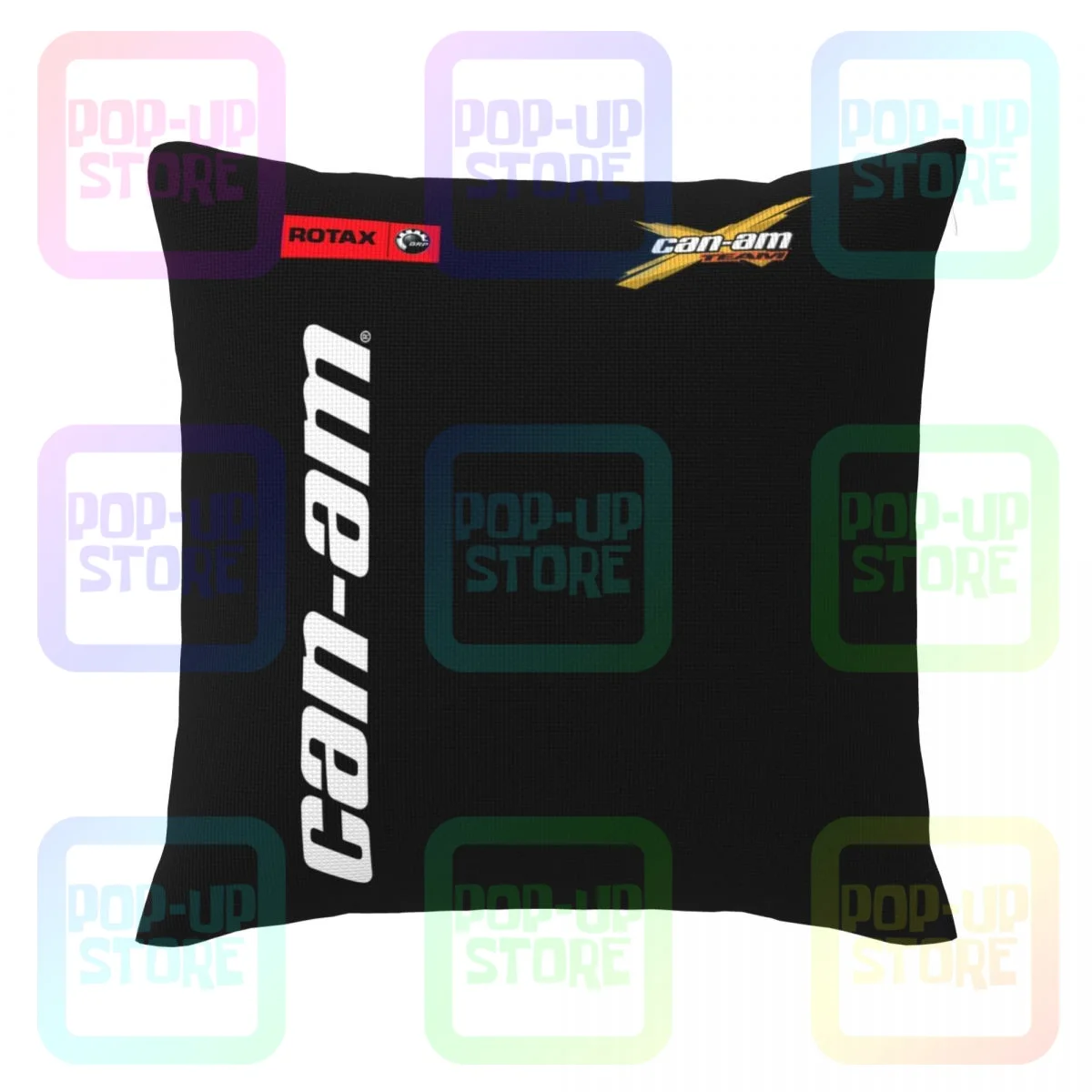 Soft Can Am Team Brp Rotax Racing Go Fas Linen Pillowcase Throw Pillow Cover Creative Thickened High Quality