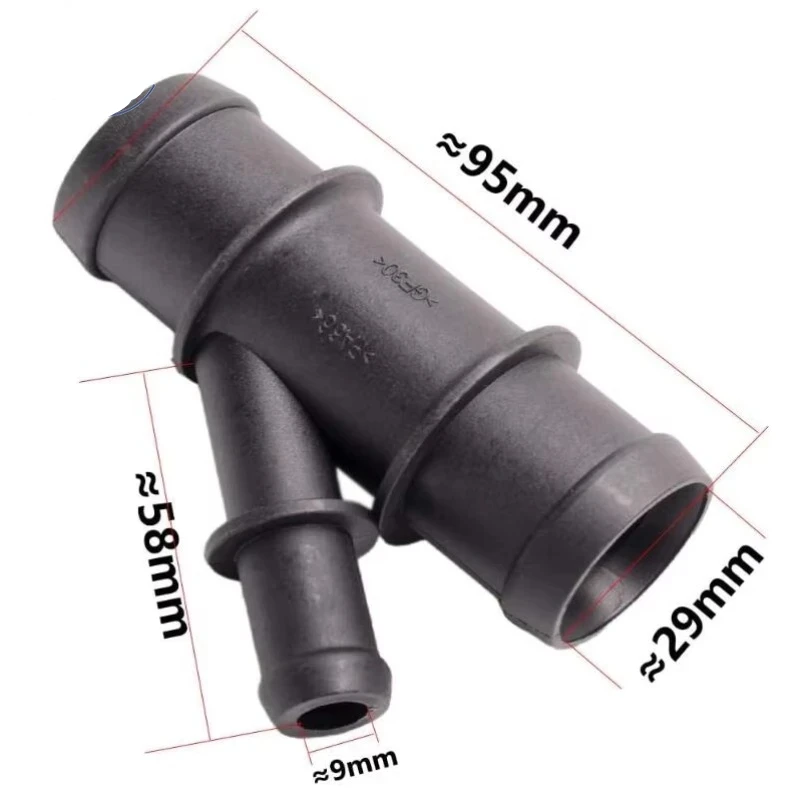 1c0121087e Engine Water Coolant Hose Connector Pipe For Tt Jetta Golf Polo Seat Ibiza Skoda Fabia view 2