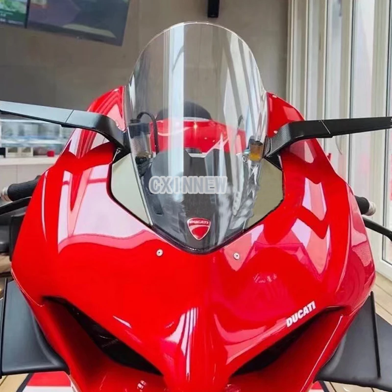 Motocicleta Stealth Asa Fixa Espelho Retrovisor, Acessórios para DUCATI Panigale V2 955 V4 1100, Peças 2020 a 2022