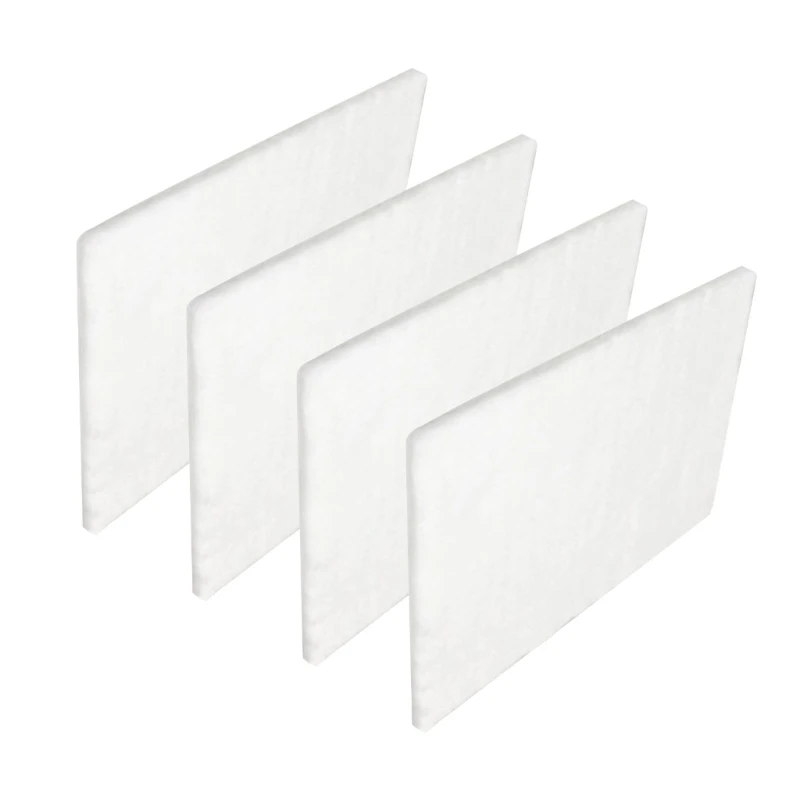 2/4/6pcs Ceramic Wool Stable & Durable Fiber Square Ceramic Wool Extended Use Fiber Insulation for Bioethanol Fireplaces