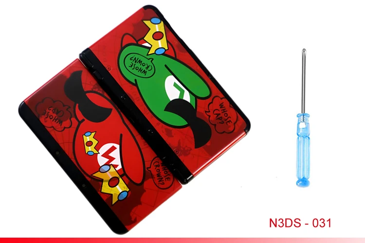 Neu Für Nintendo Neue 3DS Ersatz Vorne Hinten Platten Teil Shell/Gehäuse Fall Abdeckung