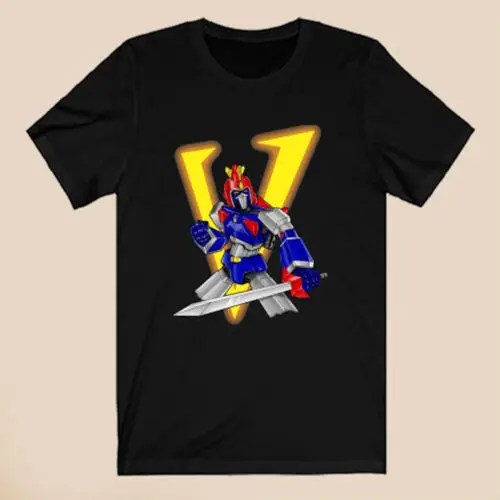 

Мужская черная футболка Voltes V Icon, размер S-5XL