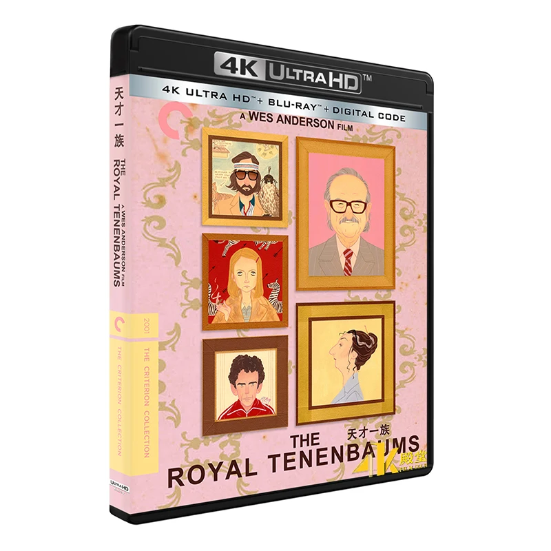 

The Royal Tenenbaums (2001) 4K UHD Blu-ray Disc DTS-HD MA 5.1 English Chinese Dolby Vision