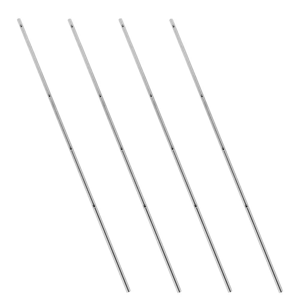 

4Pcs Football Table Operation Rods Replacement Metal Foosball Poles Stable Soccer Machine Parts Table Soccer Game Accessories