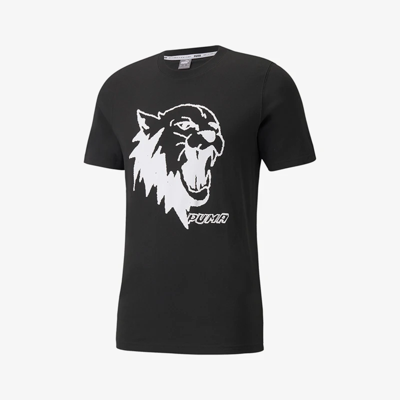 

Оригинальная новая мужская модная дышащая спортивная футболка с короткими рукавами и принтом Puma 532120-03