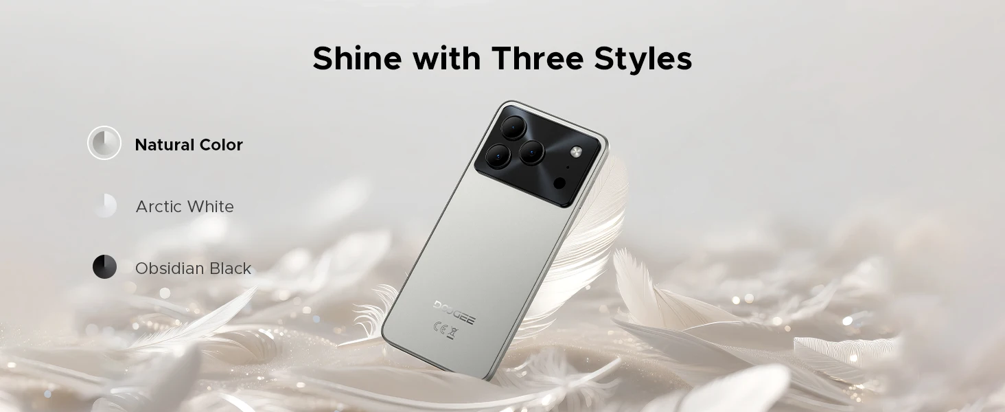 Global Version DOOGEE Note 56 VIP Smartphone Android 16 6150mAh Large Battery 6.56'' Display 24GB 64GB 8MP Camera Mobile Phone