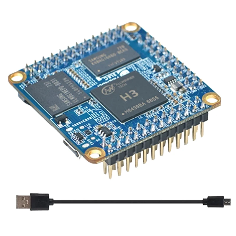 

Nanopi NEO Core Allwinger H3 Quad Core Board 256MB+4G With Micro-USB Line-Weld Pin Header