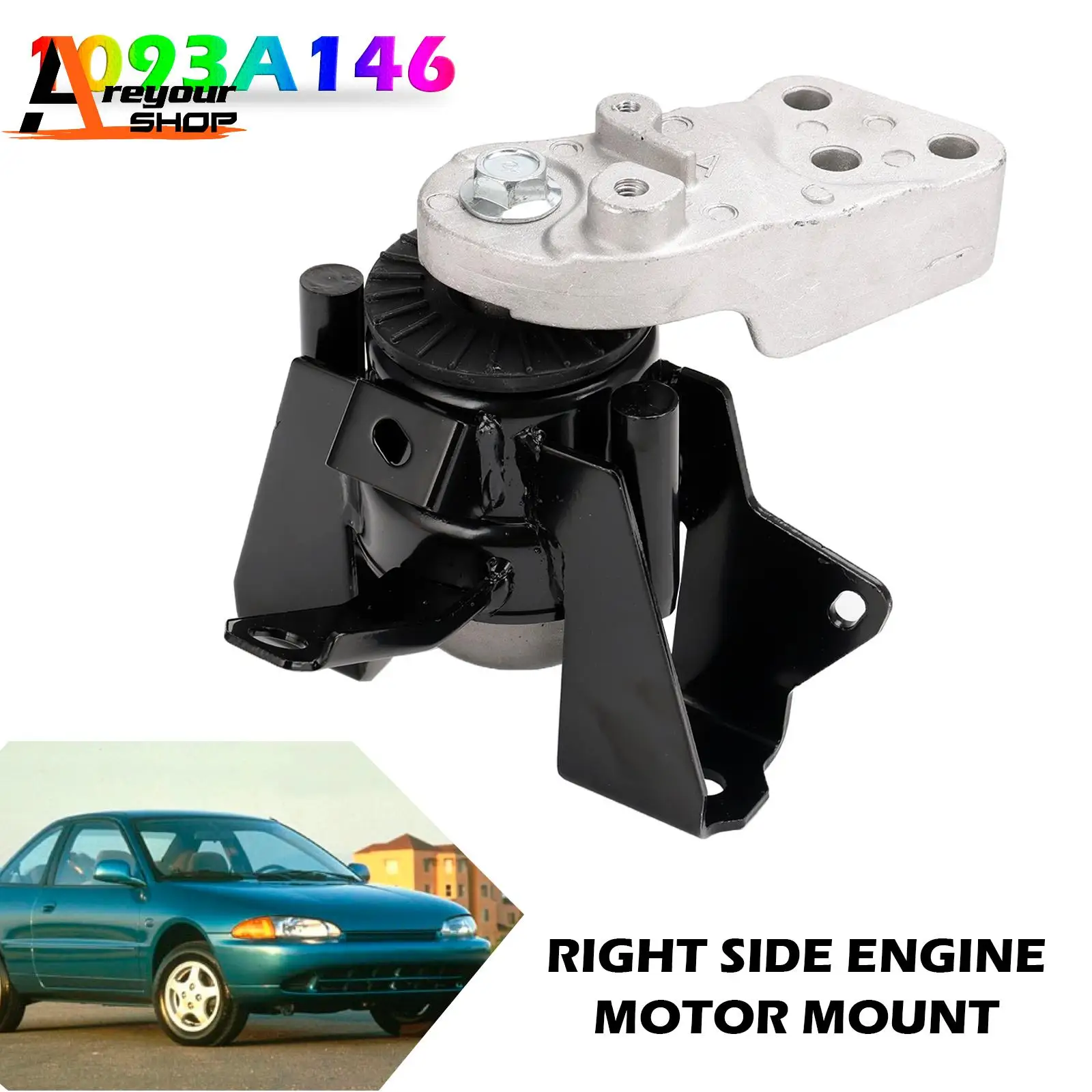 areyourshop-right-side-engine-motor-mount-1093a146-for-mitsubishi-mirage-g4-2014-2015-2016-2017-2018