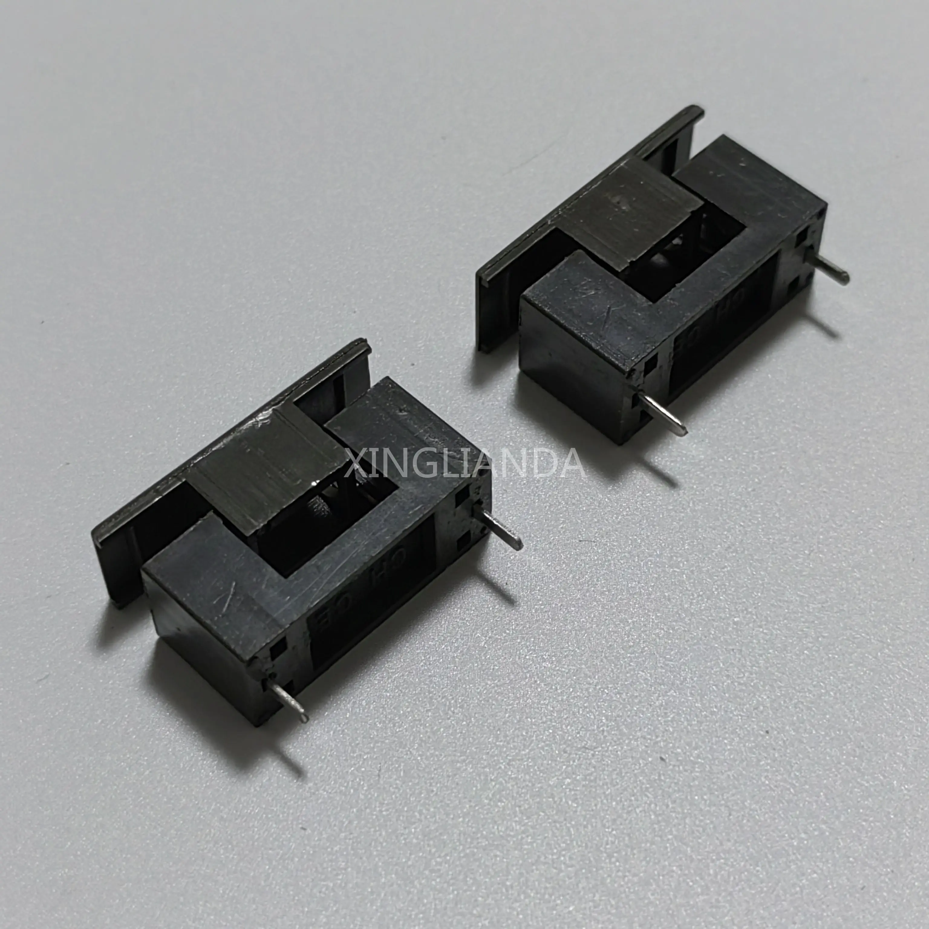 50PCS BLX-A 5*20MM BLACK GLASS FUSE HOLDER insurance tube socket fuseholder for 5X20MM PCB BOARD