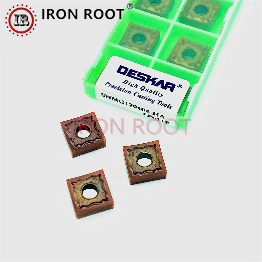 DESKAR indexable insert SNMG120404,SNMG120408,SNMG120412 LF6118 Turning Carbide Insert CNC Metal Lathe Machining Tool  For MSRNR