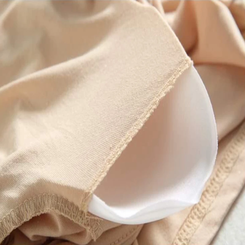 

Tender Soft Modal Sleep Tops Women Autumn Long Sleeve Nightwear with Chest Pad Folds Lounge Simple Basic Solid Tees High Elastic