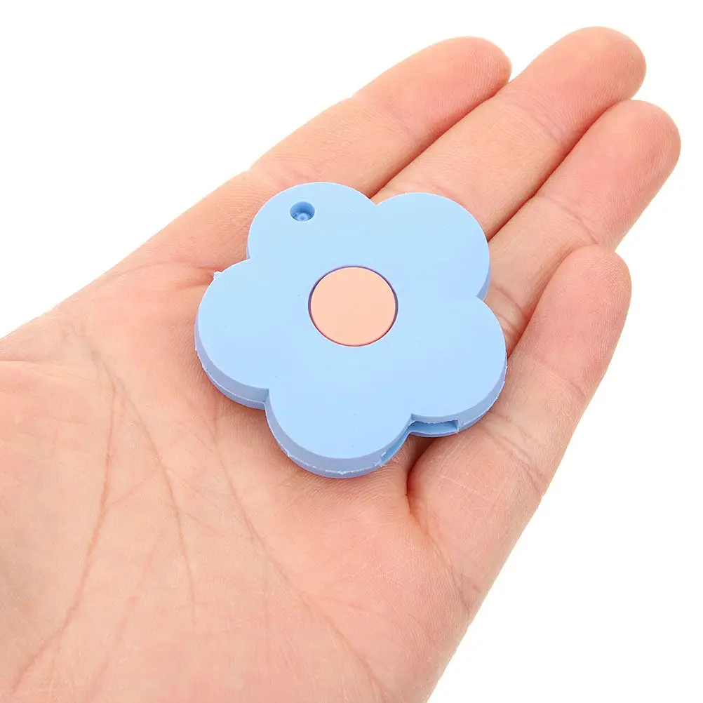 6Pcs Exquisite Flower Silicone Key Covers Caps for Keys Protection Against Scratching Dirt Elegant Key Decoration Caps