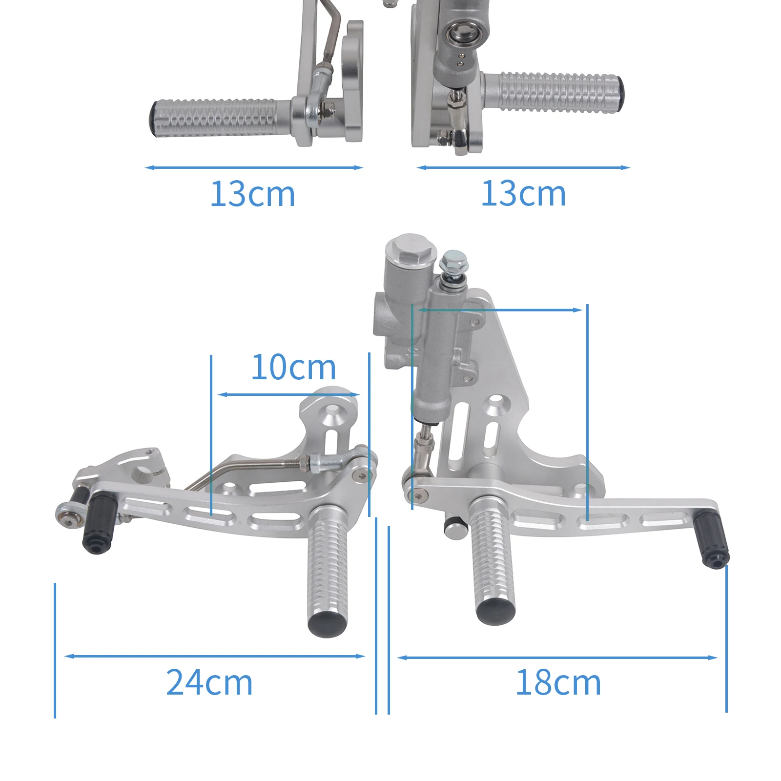 OldBones Cafe Racer K Series For BMW K100 K 100 LT/RT/RS Foot Peg Rest Mount Bracket Vintage Motorcycle Modification Accessories