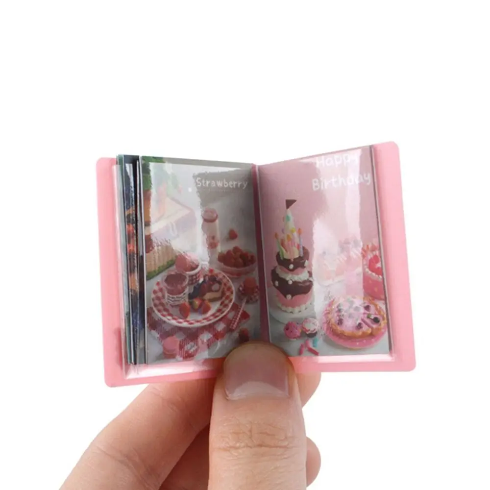 Creative 1:6 Scale Dollhouse Folder Dolls Accessories Playing House Doll Stationery Gift Decoration Miniature Portfolio