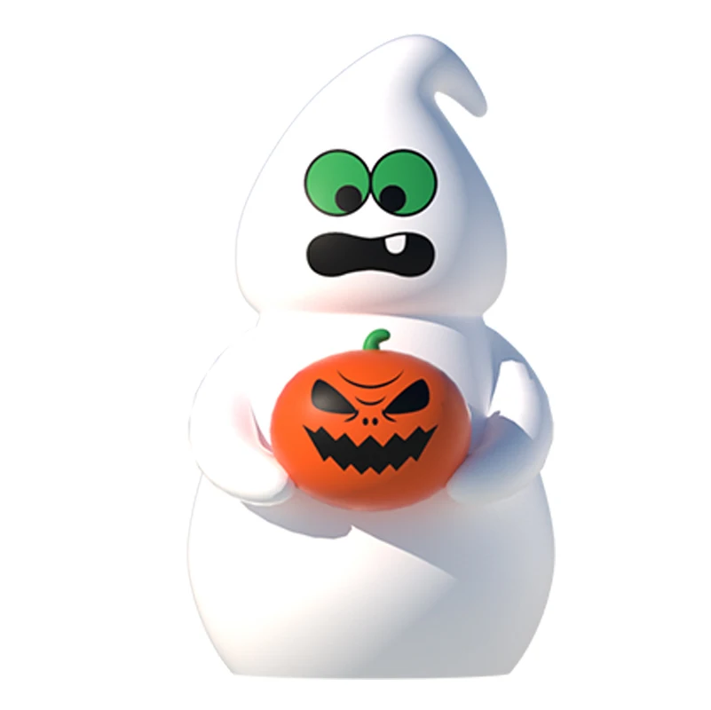 

Holiday Party Decoration Blow Up Customized Ghost Interesting Giant Inflatable Halloween Ghost with Pumpkin