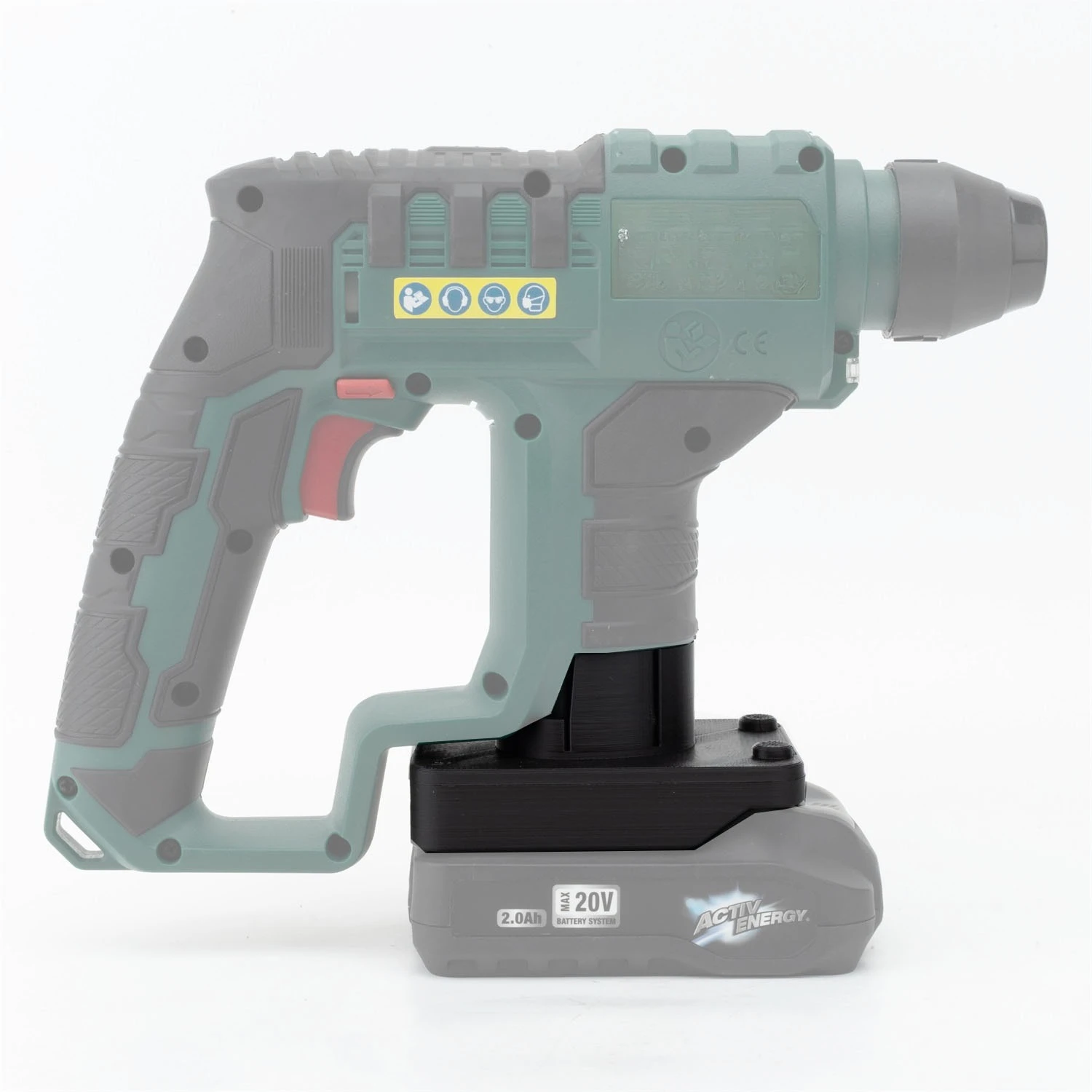 

Battery Adapter Converter For Aldi Ferrex Activ Energy Lithium To PARKSIDE LIDL x12v TEAM Brushless Tools (Only Adapter）