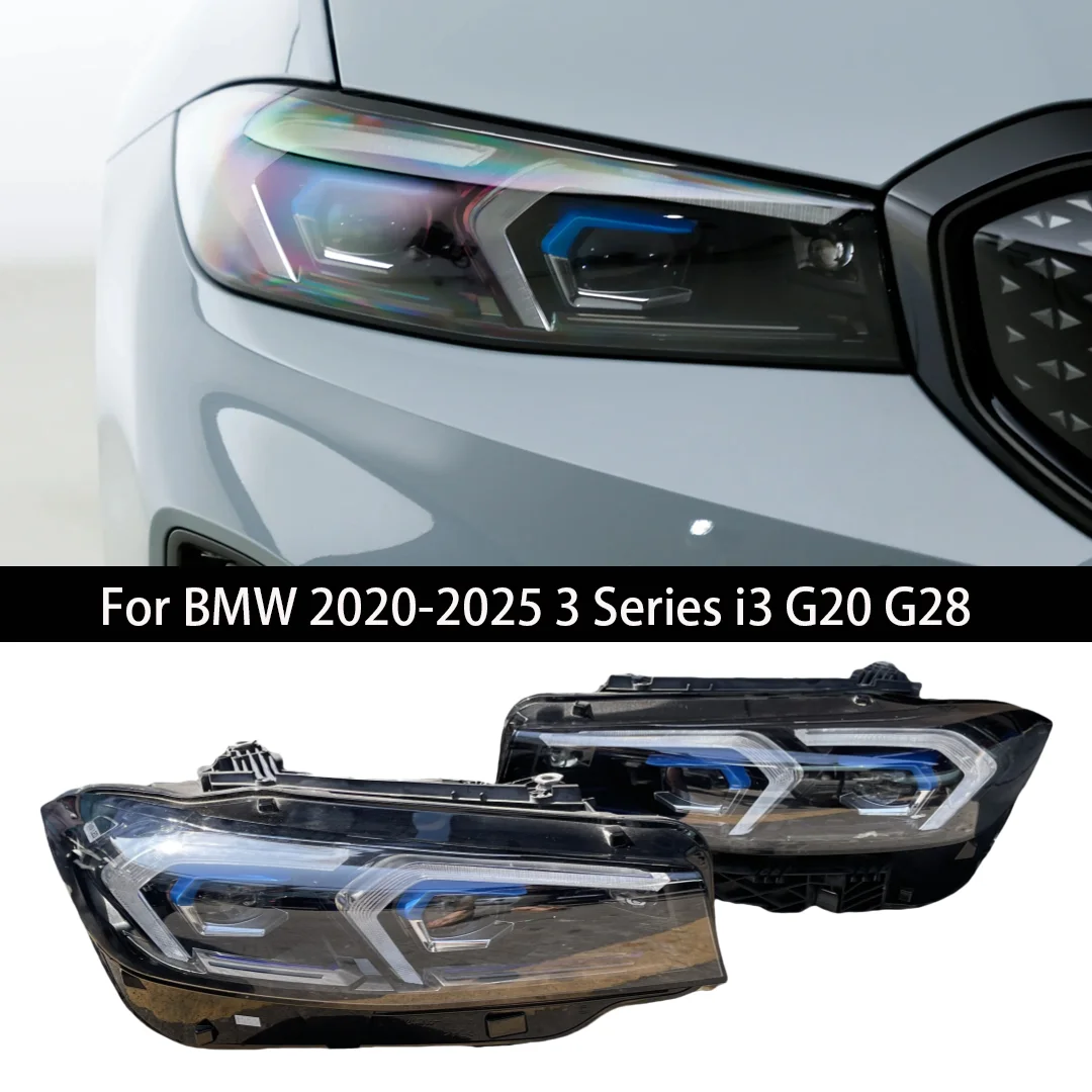 

Для BMW 2020-2025 3 серии i3 G20 G28 обновленная новая высококачественная лазерная фара с синим глазом в сборе