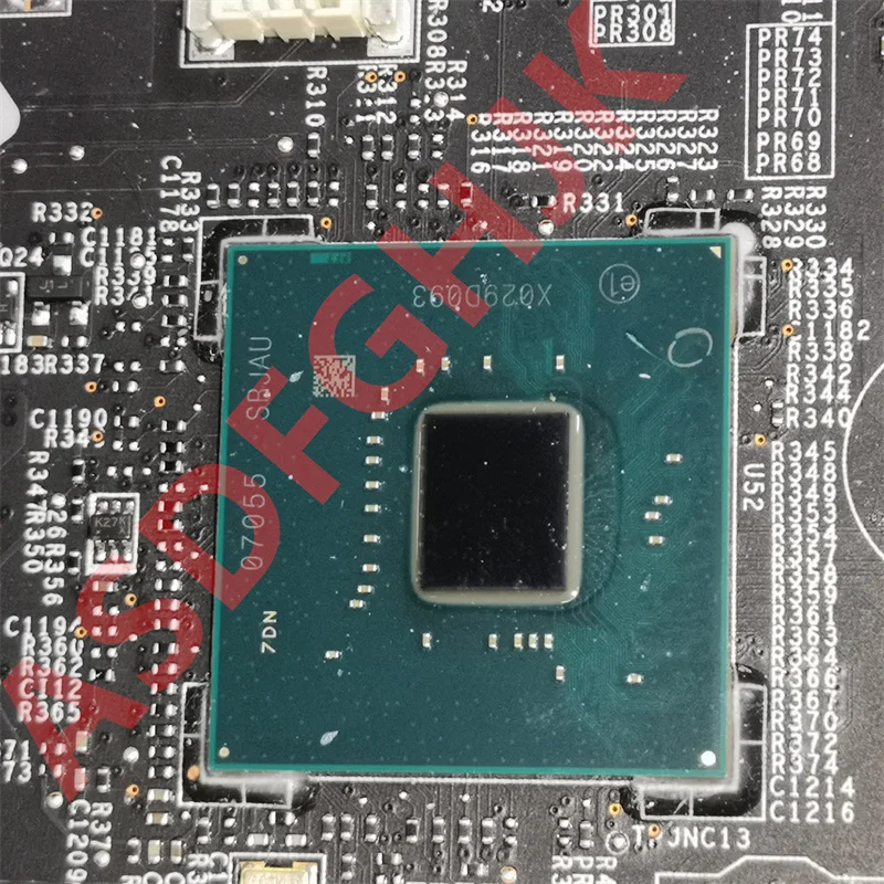 Imagem -02 - Laptop Motherboard Adequado para Ms16w1 Ms-16w11 Msi Gf65 I7-10750h Cpu Gtx1660ti N18e-g0-a1 Teste Abrangente ok Original