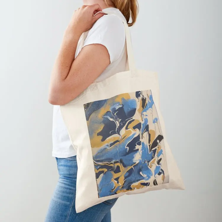 

The flow of the deep ocean. Tote Bag bag luxury women Canvas bag for women Handbags canvas tote bags