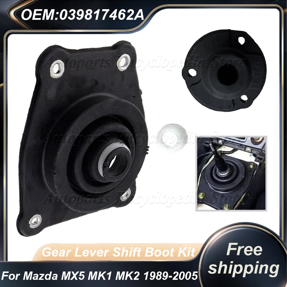 

3PCS Gear Lever Shift Boot Kit Car Accessories NA0164481B M51317480A 039817462A For Mazda MX5 MK1 MK2 1989-2005