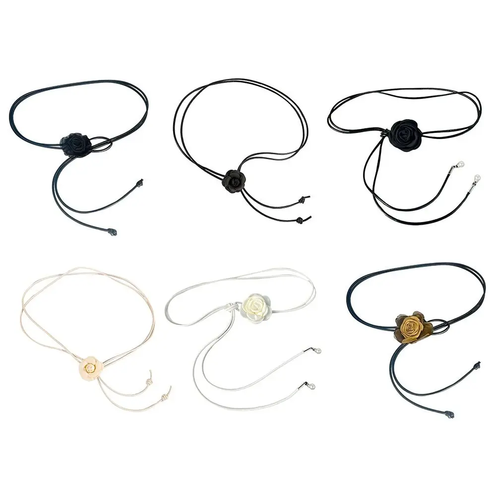 

Fashion Ethnic Style Dry Rose Flower Belt High-end Retro Bohemian Floral Belt Waistband For Lady Girl Women