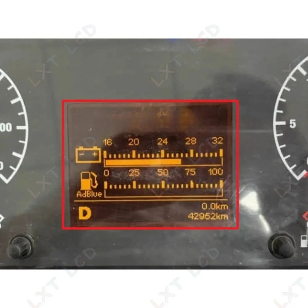 

ЖК-дисплей приборной панели T..emsa MD7 Plus для грузовиков DAF LF CF XF 45 55 75 85 95 105, замена ЖК-дисплея приборной панели T..emsa MD9