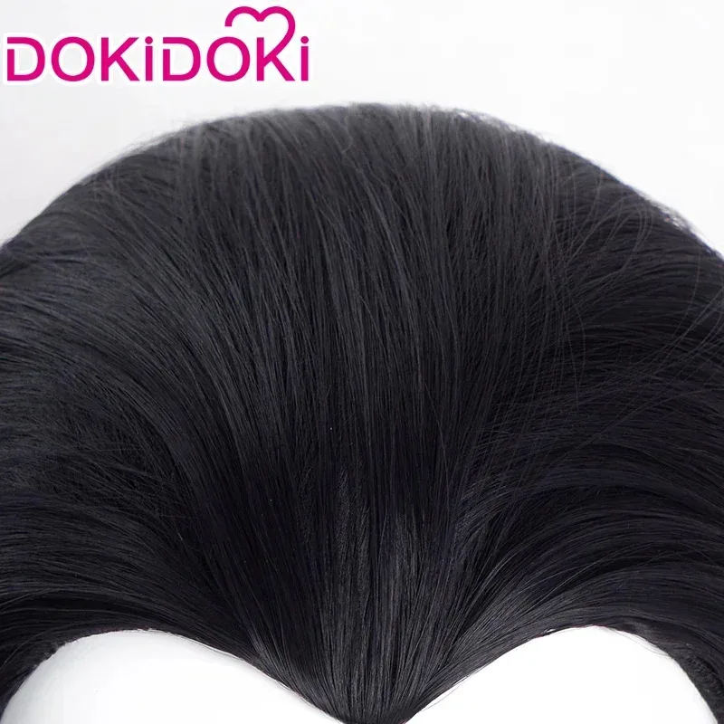 IN STOCK Reyna Wig Cosplay Game Valorant Cosplay DokiDoki Women Black Purple Long Hair Heat Resistant Synthetic Reyna VALORANT