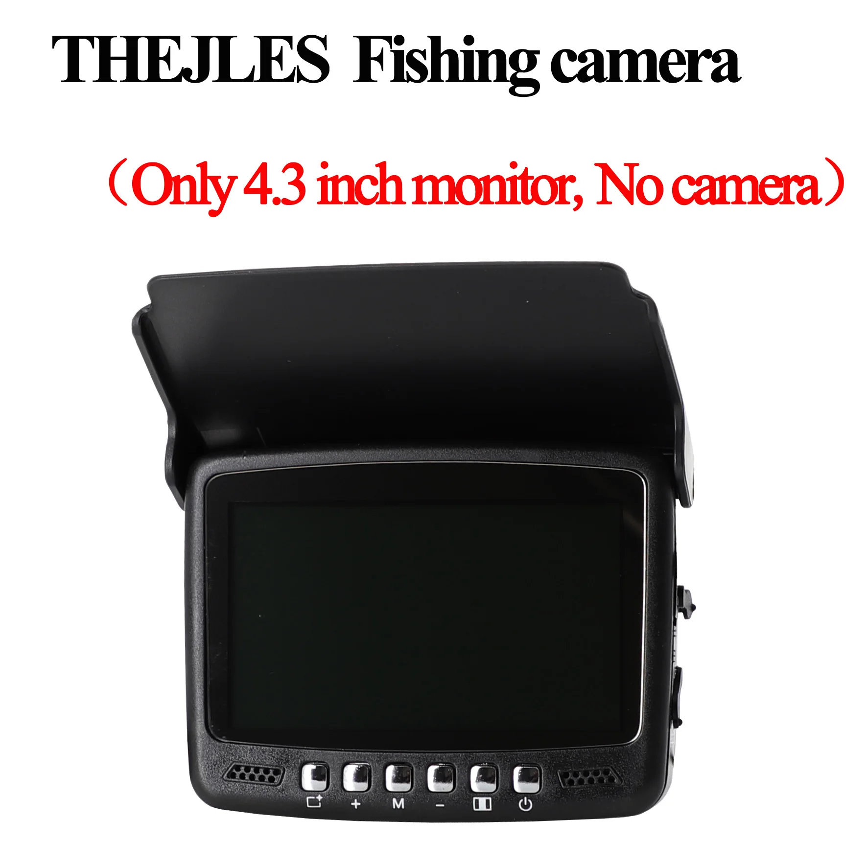 4.3 Inch Color Display For Fishing Camera Fish Finder With 2600mAH Built-in Lithium Battery Repair Replacement Monitor