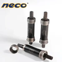Neco Ebike-soporte inferior para bicicleta de montaña, orificio cuadrado 100, rodamiento sellado roscado cónico, eje hueco inferior151/159, 5/164mm